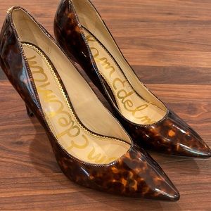 Sam Edelman Tortoise Print Pumps